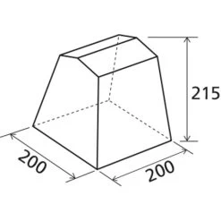 Cucinotto Brunner Gusto III NG 200X200 -Negozio Da Campeggio cucinotto gusto iii ng 200 x 200 4