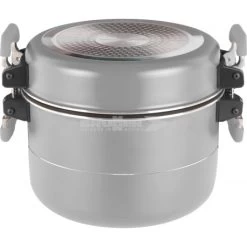 Pentole Brunner Fusion 7+1 Ø 22 10 Pentole Brunner Fusion 7+1 Ø 22 -Negozio Da Campeggio pentole brunner fusion 71 o 22 chiusura magnetica fondo ceramica antiaderente gas elettrico induzione 2