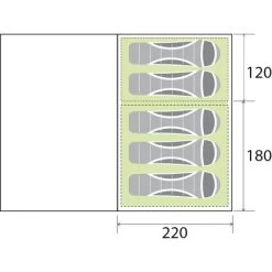 Tenda Brunner Arquis Outdoor 5 -Negozio Da Campeggio tenda arqus outdoor 5 3