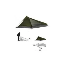 Tenda Ferrino Sintesi 1 8 Tenda Ferrino Sintesi 1 -Negozio Da Campeggio tenda ferrino sintesi 1 lite verde leggero bikepaking biciclietta bici piedi 1