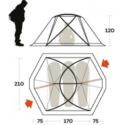 Tenda Ferrino Svalbard 3.0 -Negozio Da Campeggio tenda ferrino svalbard 3 0 universale affidabile versatile 4 stagioni 3