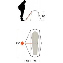 Tenda Ferrino Grit 1 7 Tenda Ferrino Grit 1 -Negozio Da Campeggio tenda grit 1 2